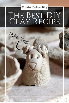 Diy Clay Recipe, Baking Soda Clay, Diy Keramik, Clay Recipe, Homemade Clay, Diy Air Dry Clay, Air Dry Clay Projects, Cerámica Ideas, Clay Crafts Air Dry