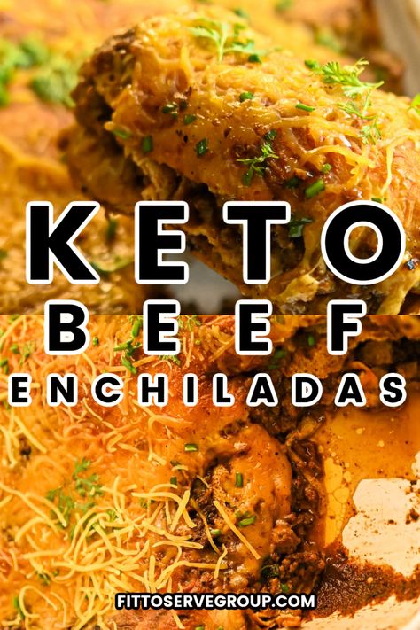 These keto beef enchiladas use ground beef, shredded cheese, homemade keto-friendly red enchilada sauce, and Crepini wraps. It's a low-carb beef enchilada recipe that uses Crepini egg thins instead of high-carb tortillas! Crepini egg thins enchiladas |low carb beef enchiladas| keto beef enchiladas Keto Beef Enchiladas, Enchiladas Low Carb, Enchiladas Keto, Low Carb Enchiladas, Beef Enchilada Recipe, Ground Beef Enchiladas, Desayuno Keto, Cheese Homemade, Keto Beef