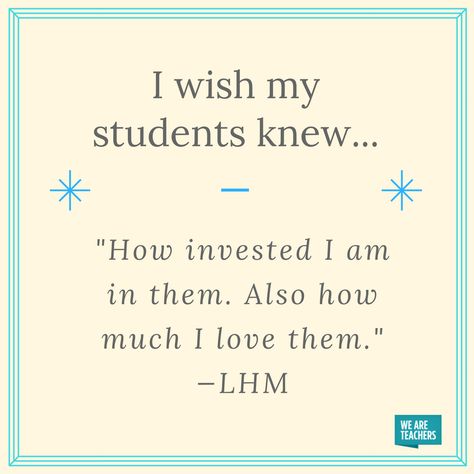 Dear Students Quotes, Teachers And Students Quotes, I Love My Students Quotes, Teacher Notes From Students, Teacher And Student Quotes, Teaching Humor, Basic French, Basic French Words, High School Kids