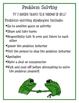 Kelso's Choice Behavior Chart Kelso Choices, Problem Solving Strategies, Counseling Lessons, Behavior Chart, Conflict Management, Counseling Activities, Behaviour Chart, Behavior Problems, Self Regulation