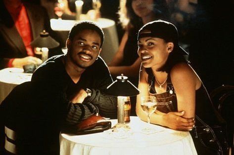 Darius & Nina in 'Love Jones' | Black Love: TV Style Nia Long, Love Jones Movie Quotes, Love Jones Movie, Black Love Movies, Larenz Tate, Date Night Movies, Marley Quotes, Love Jones, I Love Cinema