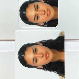 Passport Photo Makeup, Brown Girls Makeup, Passport Pictures, Film Photography Tips, Life Update, Passport Photo, Professional Outfits Women, Hairdos For Curly Hair, Photo Makeup