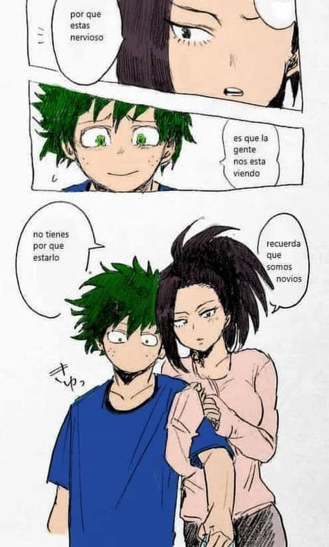 Izuku X Momo, Rosario Vampire Anime, Teenage Ninja Turtles, My Hero Academia Shouto, My Hero Academia Memes, Boku No Hero Academia Funny, My Hero Academia Episodes, Hero Academia Characters, Cute Comics