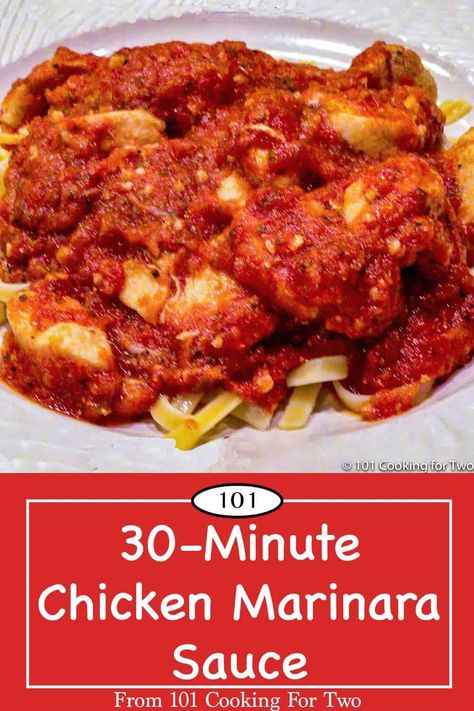 Easy Chicken Spaghetti Recipe Simple, Stove Chicken Recipes, Chicken Marinara Pasta, Best Homemade Marinara Sauce, Chicken With Spaghetti Sauce, Easy Chicken Spaghetti Recipe, Recipes Using Pasta, Easy Chicken Spaghetti, Chicken Fingers Baked