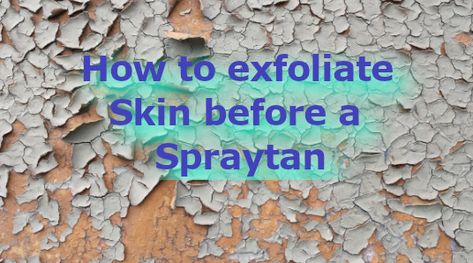 As most Professional Techs would tell you, Its often very difficult to help clients understand the importance of good, regular, and proper exfoliation. A good pretan exfoliation will both prepare skin … Diy Exfoliating Body Scrub For Tanning, Spray Tan Prep, Homemade Exfoliating Scrub, Exfoliating Scrub Diy, Exfoliate Legs, Tan Tips, Spray Tan Tips, Spray Tan Machine, Tanning Booth