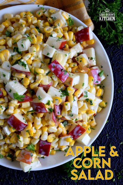 Apple Cider Vinegar Coleslaw, Newfoundland Recipes, Corn Avocado, Boat Food Ideas, Popular Side Dishes, Corn Salad Recipes, Lake Food Ideas Summer, Food Ideas Summer, Pickled Beets