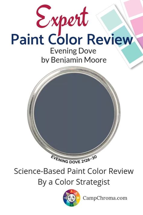 Scientific, expert review of the paint color Evening Dove by Benjamin Moore. Unique way to look at color. Objective review from a color strategist! #InteriorDesign #paintcolor #ColorographyLab Evening Dove Benjamin Moore, Benjamin Moore Bedroom, Dove Painting, Modern Farmhouse Ideas, Interior Design Help, Interior Design Programs, Bathroom Inspiration Modern, Interior Wall Paint, Interior Design Software