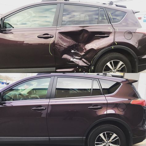 Total Recon Collision Repair Rockville MD Toyota Rav4 repair before and after Auto Collision Repair, Auto Body Repair Shops, Auto Body Work, Auto Body Shop, Collision Repair, Brakes Car, Auto Body Repair, Dent Repair, Car Repair Service