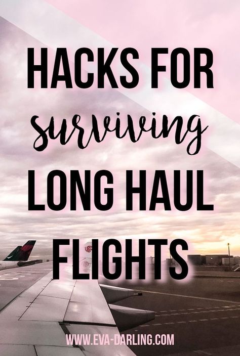 Hacks for surviving long-haul flights Long Haul Flight Tips, Long Haul Flights, Flight Tips, Delhi Travel, Bahamas Travel, Flight Travel, Air China, Airline Travel, Long Haul Flight