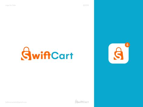 SwiftCart E-commerce Brand Logo Identity by Md Rezaul | Logo & Branding Specialist E Commerce Logo Design Ideas, E Commerce Logo Design, E Commerce Logo, Desain Ui, Logo Identity, Identity Design Logo, Logo Brand Identity, Floral Phone Case, Logo Branding Identity