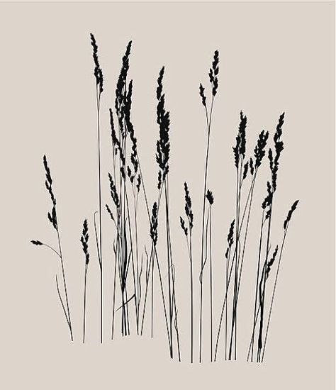 Grass Vector, Spine Tattoos, 수채화 그림, Monoprint, Free Vector Graphics, Leg Tattoos, Images Photos, Vector Graphics, Body Art Tattoos