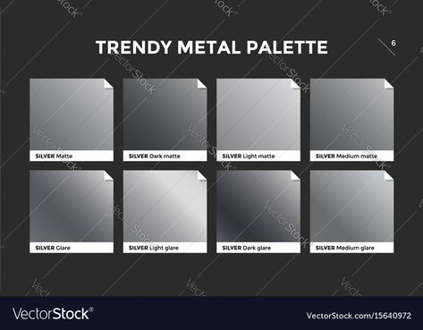 Gradient Template, Wood Dragon, Silver Gradient, Palette Design, Board Inspiration, Mood Board Inspiration, Color Palette Design, Paint Colors For Home, Vector Icons