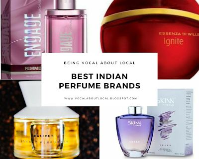 Vocal About Local: Best Indian Perfume Brands | Being Vocal About Loc... Perfumes Indian Collection, Indian Perfume For Women, Indian Perfume, Vocal For Local, Perfume Names, Forest Essentials, Perfume Packaging, Indian Gifts, Luxury Perfume