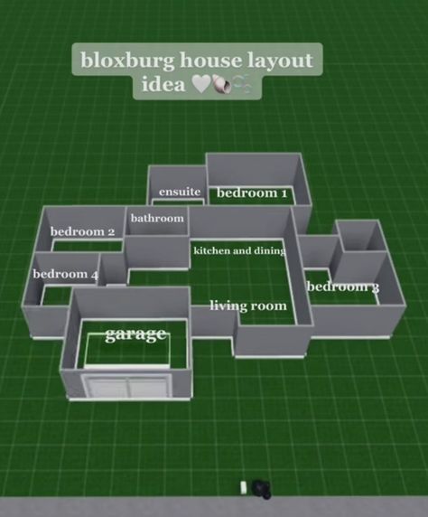 1 story bloxburg house layout idea Bloxburg House Layout 1 Story Mansion, Bloxburg Layout Ideas 1 Story Big, Bloxburg House Ideas With Garage, Blocksburg House Layout 1 Story Family, Bloxburg Treehouse Layout, Bloxburg Floor Plans 1 Story, 1story Bloxburg House, Bloxburg Layouts 1 Story Small, House Layouts Bloxburg 1 Floor