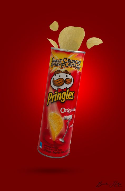 Pringles Photography on Behance Pringles Photography, Pringles Aesthetic, Chips Advertising, Chips Photography, Pringles Chips, Crunchy Corn, Pringles Original, Potato Crisps, Apple Logo Wallpaper Iphone