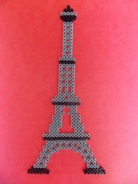 Eiffel Tower Perler Beads, Hama Beads Disney, Harry Potter Owl, Hama Bead, Pix Art, Hama Beads Patterns, Diy Perler Beads, Melting Beads, Perler Beads Designs