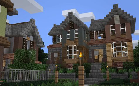 Minecraft Scenery, Minecraft Arch, Amazing Minecraft Houses, House Building Ideas, Minecraft Building Blueprints, Minecraft Building Guide, Minecraft Mansion, Minecraft Houses Blueprints, Minecraft House Plans