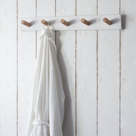 When we say our Melcombe Peg Rails can be used for just about anything we’re not kidding. Coats. Scarves. Backpacks. Aprons. Even, a dog lead or two. In the hallway, beside the back door or in the utility room. 5 Peg: H8 x W65 x D1.5cm Laundry Shelves, Peg Rail, Gardening Gear, Peg Bag, Hook Rack, Door Hooks, Towel Rack Bathroom, Coat Stands, Creative Living