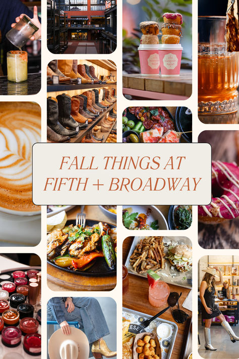 Fall Things To Do At Fifth + Broadway Pumpkin Macaron, Rye Cookie, Sweet Potato Marshmallow, Broadway In Nashville, Lip Lab, Cinnamon Sugar Toast, Broadway Nashville, Butterscotch Brownies, Sweet Potatoes With Marshmallows