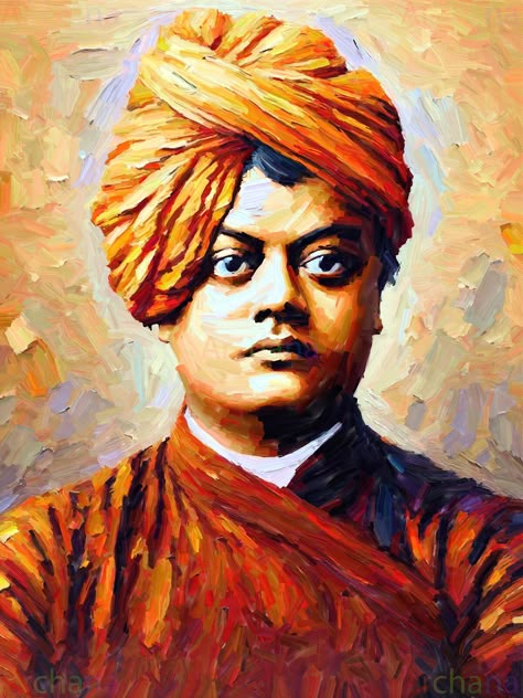 A vibrant oil painting capturing the serene and contemplative aura of Swami Vivekananda. Veer Savarkar, Atal Bihari Vajpayee, Portrait Fine Art, Buddha Quotes Life, Swami Vivekananda Quotes, Black Background Photography, Swami Vivekananda, Realistic Drawings, Figure Drawing