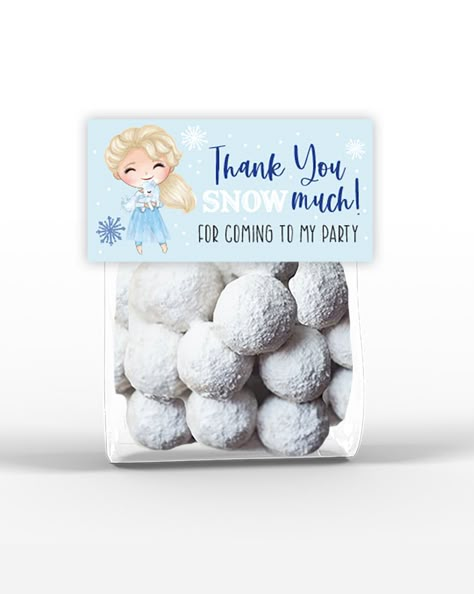 Frozen Birthday Party Goodie Bags, Party Favors Frozen Theme, Frozen Favor Ideas, Frozen 2 Party Favors, Elsa 3rd Birthday Party Ideas, Frozen Birthday Party Treats, Frozen Elsa Birthday Party Ideas, Elsa Bday Party Ideas, Frozen Themed Party Favors