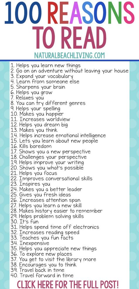 100 Reasons Why Reading is Important, Reading Habit, If you're curious about the importance of reading you’ll find out many reasons why it is important to read. Plus, why reading is important for kids, reading challenges, and Great Books to Read #read #reading Why School Is Important, How To Enjoy Reading, Reading Cubby, Why Reading Is Important, Importance Of Reading Books, Reading Quotes Kids, Reading Is Important, Reading Benefits, Reasons To Read