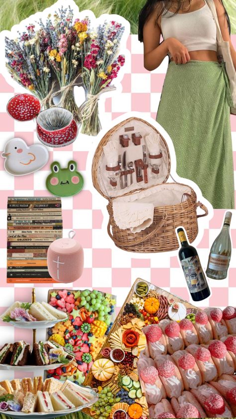 Picnic vibes #moodboard #aesthetic #picnicboard #picnics #outdoors #picnic #picnicaesthetic #picnicvibe #collage Picnic Collage, Picnic Moodboard, Publicity Ideas, Vibes Moodboard, Picnic Vibes, Birthday Collage, Picnic Birthday, Moodboard Aesthetic, Connect With People