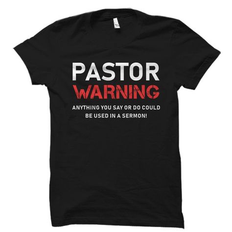 Pastor Outfit, Pastor Shirt, Pastor Appreciation Gifts, Pastor Appreciation, Christian Shirts Designs, Pastors Appreciation, Church Shirt, Gifts For Pastors, Cute Shirt Designs