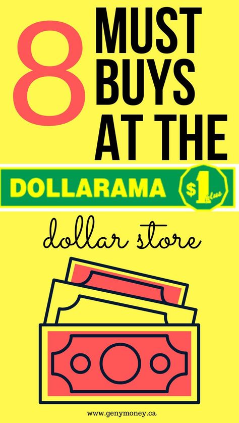 Here are some must buy Dollarama products from the Dollar Store. Home organization, DIY, decor at the dollar store are not the only reasons to shop at the Dollarama dollar store. You won't believe what is available at the Dollarama dollar store. Every time I go to Dollarama, I always walk out with tons of great finds. #dollarstore #dollarama High Interest Savings Account, Canadian Money, Canadian Dollar, Personal Finance Lessons, Money Saving Apps, Products To Buy, Dollar Store Hacks, Living On A Budget, Organization Diy