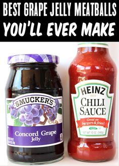 Meatballs Grape Jelly Chili Sauce, Grape Jelly Meatballs Crockpot, Jelly Meatballs Crockpot, Meatballs Recipe Easy, Grape Jelly Chili Sauce, Crockpot Meatball, Grape Jelly Meatballs Recipe, Slider Recipe, Jelly Meatballs