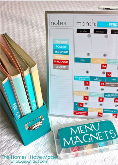 Magnetic Menu Board, Menu Planning Board, Meal Planning Board, Monthly Menu, Menu Boards, Menu Planners, Menu Board, Home Management, Recipe Organization