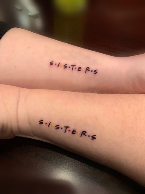 Sister Quote Tattoos Meaningful, Matching Sis Tattoos, Hocus Pocus Tattoo Sisters, Unbiological Sister Tattoo, Big Sis Little Sis Tattoos, Matching Sister Tattoos For 2 Meaningful, Funny Sister Tattoos, Friend Memorial Tattoos, Unique Sister Tattoos For 2