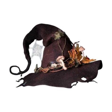 Witch Hat Costume, Artificial Flower Decor, Witch Hats Costume, Felt Witch, Felt Witch Hat, Masquerade Party Decorations, Artificial Flowers Decor, Wizard Hat, Fancy Dress Party