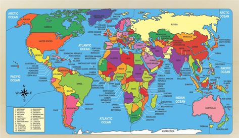 Continents Activities, World Quiz, World Map With Countries, World Map Puzzle, Map Quiz, Flag Images, Pailin, Shiva Sketch, Elsa Pictures