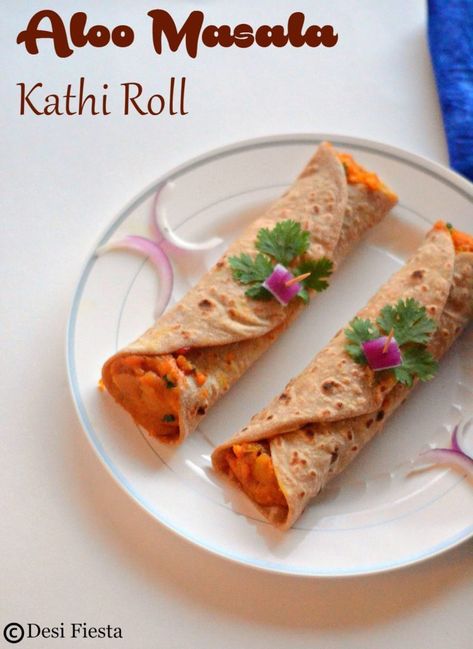 Aloo Masala Kathi Rolls Aloo Roll Recipes, Katti Roll, Kathi Roll Recipe, Kati Roll, Maharashtrian Food, Aloo Masala, Kathi Roll, Youtube Cooking, Afternoon Tea Recipes