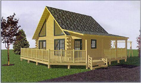 Ayers Pond Model Kit Log Cabin Kits Prices, Cabin Kits For Sale, Log Cabin Home Kits, Simple Cabin, Diy Log Cabin, Log Home Kits, Cabin Diy, Rustic Log Cabin, Log Cabin Kits