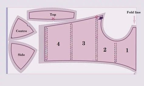 Bustier Blouse, Bustier Pattern, Diy Corset, Diy Sy, Corset Sewing Pattern, Corset Pattern, Diy Clothes Design, Diy Sewing Pattern, Sewing Design