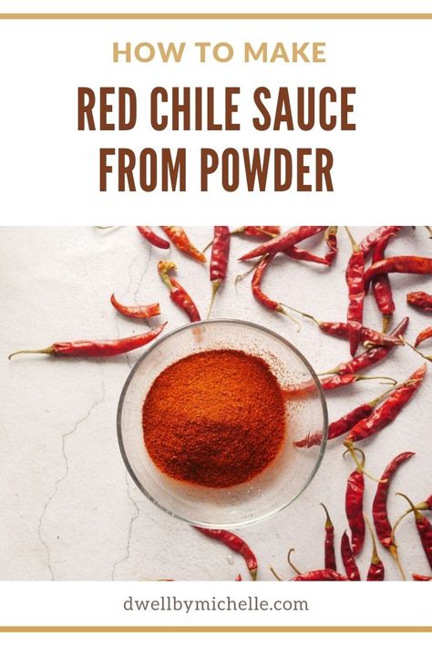 Red Hot And Bothered, How To Make Red Chili Sauce, New Mexico Red Chili Sauce From Powder, Chili For Tamales Sauce Recipes, Red Chili Powder Recipes, Red Chili Sauce From Powder, New Mexican Red Chile Sauce, Red Chili Sauce For Tamales, New Mexico Red Chili Sauce