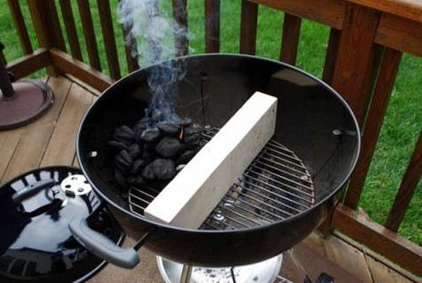 How to turn your Weber charcoal grill into a smoker - SavoryReviews Weber Recipes, Smoker Build, Charcoal Grill Smoker, Weber Charcoal Grill, Smoked Meatloaf, Charcoal Grilling, Best Smoker, Weber Kettle, Grill Cart