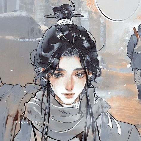 Xie Lian, New Template, Hello Friend, Hair