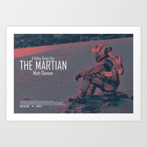 Film Poster Design, Ridley Scott, Alternative Movie Posters, Movie Poster Art, Film Posters, The Martian, L Oreal, Movie Art, Popular Culture