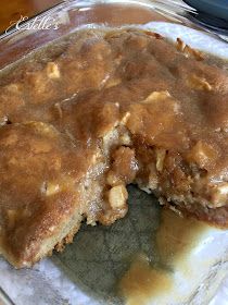 Estelle's: WARM APPLE CAKE WITH BROWN SUGAR GLAZE....FEATURED IN SOUTHERN CAKES! Southern Cakes, Apple Cake Recipe Easy, Brown Sugar Icing, Moist Apple Cake, Easy Apple Cake, Southern Cake, Fresh Apple Cake, Glaze For Cake, Brown Sugar Glaze