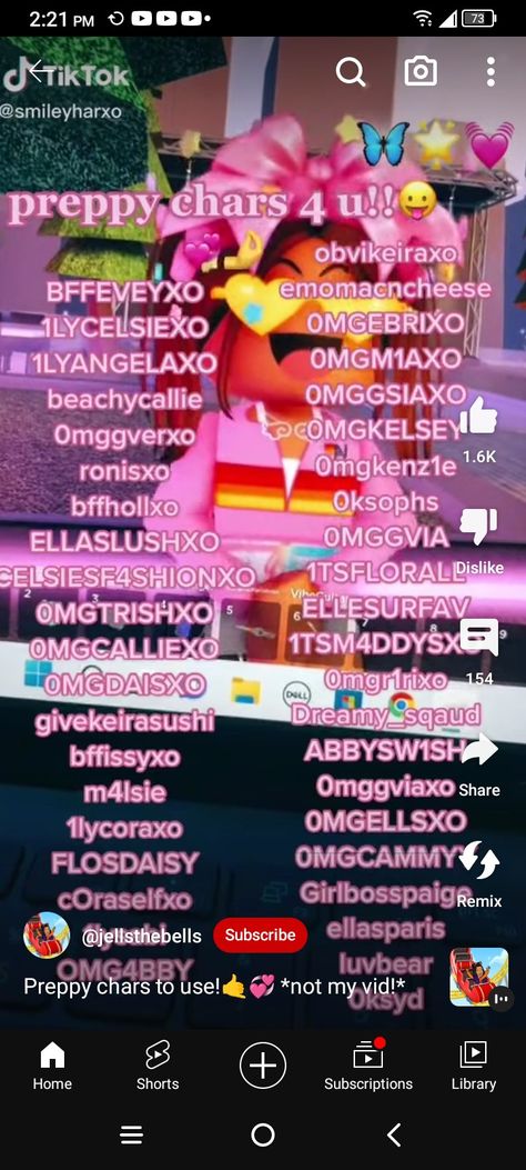 Preppy Roblox Usernames Ideas, Preppy Tiktok Usernames, Preppy Display Names Roblox Ideas, Preppy Roblox Chars, Preppy Roblox Display Names, Preppy Usernames For Tiktok, Preppy Roblox Usernames, Preppy Usernames, Roblox Chars