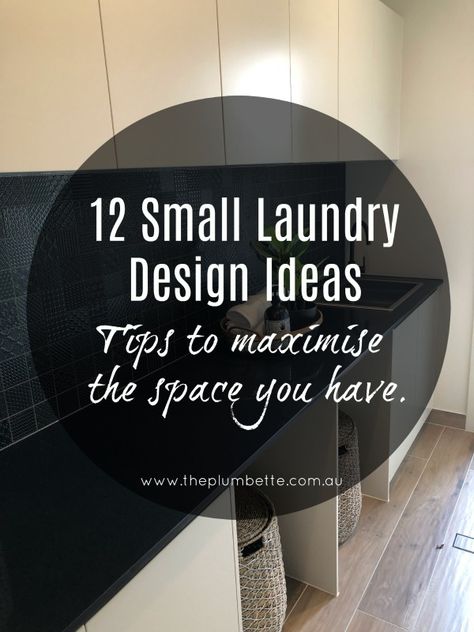 12 Small Laundry Design Ideas - The Plumbette Laundry Room Design Ideas Layout, Laundry Bathroom Combo Layout, Bathroom Laundry Combo Floor Plans, Half Bath Laundry Room Combo, Laundry Room Layout Floor Plans, Small Bathroom Laundry Combo, Small Bathroom And Laundry Room Combo, Closet Laundry Room Organization, Bathroom Laundry Combo