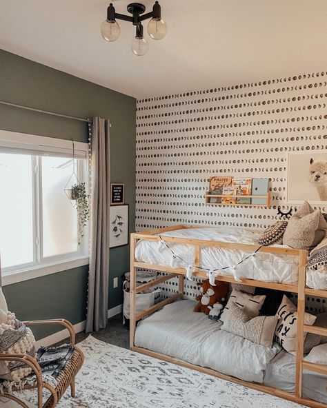 Shared Boys Rooms, Ikea Kura Bed, Kids Rooms Inspo, Shared Kids Room, Kura Bed, Ikea Kura, Big Boy Bedrooms, Big Kids Room, Kids Bedroom Inspiration