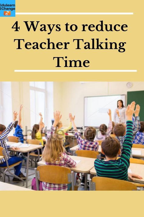 Do you want to achieve less teacher talk and more students talk? Use these 4 ways to reduce your Teacher Talking Time. You can also get Your Guide to reduce your TTT and enhance its Quality. Your students will get more engaged#TeacherTalk Science Teaching Strategies, Classroom Procedures, Student Plan, Classroom Management Strategies, Instructional Strategies, First Year Teachers, Instructional Coaching, Lesson Planning, Teaching Strategies