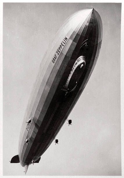 Airship Balloon, Zeppelin Airship, Dream Sequence, Graf Zeppelin, Illusion Pictures, Flying Vehicles, History Events, Passenger Aircraft, Giclee Painting