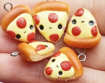 Fimo Kawaii, Polymer Clay Kawaii, Polymer Clay Diy, Cute Polymer Clay, Polymer Clay Miniatures, Clay Food, Clay Jewelry Diy, Clay Miniatures, Cute Clay