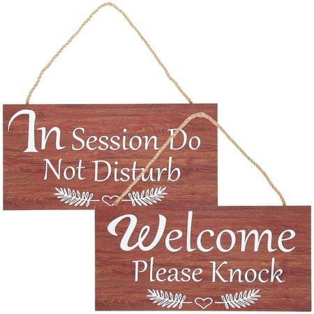 In A Meeting Sign, In Session Sign, Do Not Disturb Sign, Wooden Door Sign, Don't Disturb Sign, Wooden Door Signs, Sign Board, Office Signs, Do Not Disturb