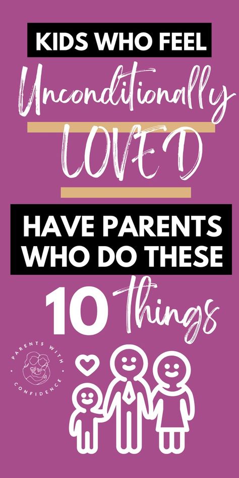 These 10 Powerful Ways to Show Unconditional Love to your child will help you know how to show your kids you love them. Following this parenting advice will help you provide unconditional love and not just conditional love to your child. #love #kids #child #parenting #advice Unconditional Love Meaning, Words Of Encouragement For Kids, Conditional Love, Difficult Children, Family Bonding Activities, Emotional Child, Parenting Help, Mindfulness For Kids, Parent Child Relationship